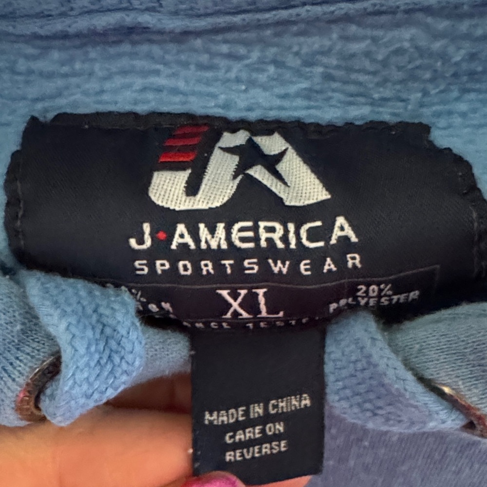 J. America Carolina Blue Men's Sweater - Picture 2 of 4